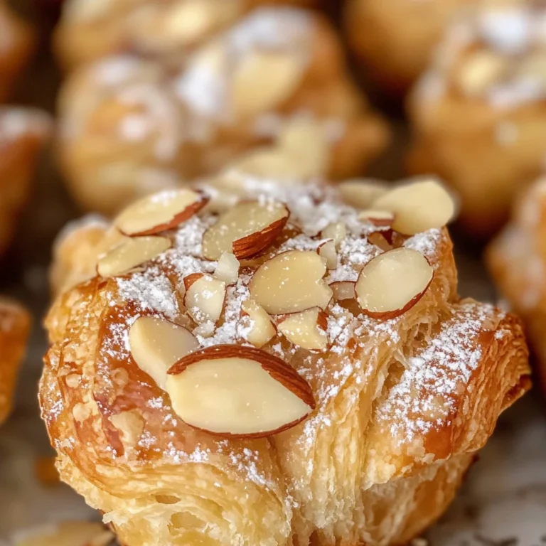 Almond Croissant Bites