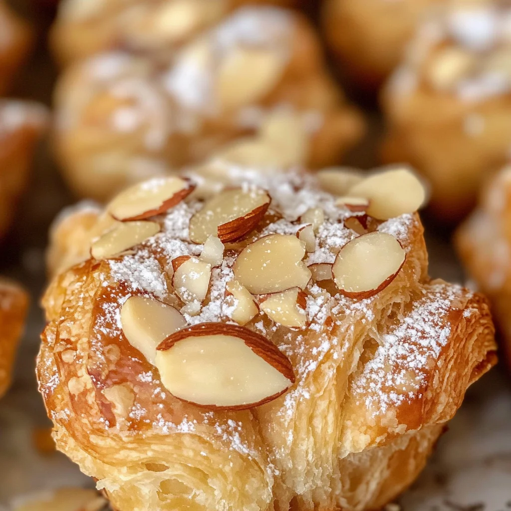 Almond Croissant Bites