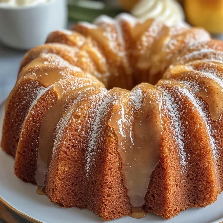 Apple Cider Bundt Cake