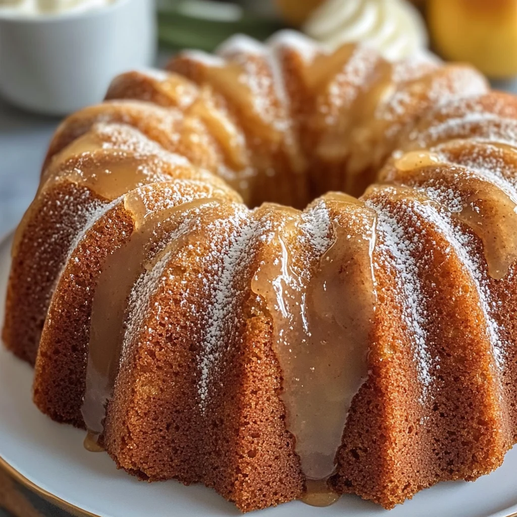 Apple Cider Bundt Cake