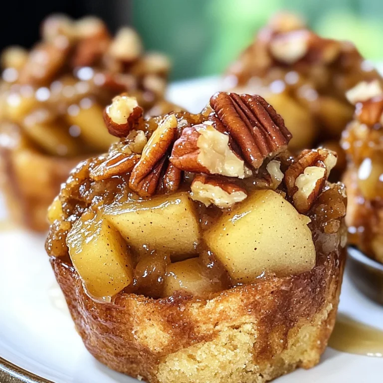 Apple Pecan French Toast Cups