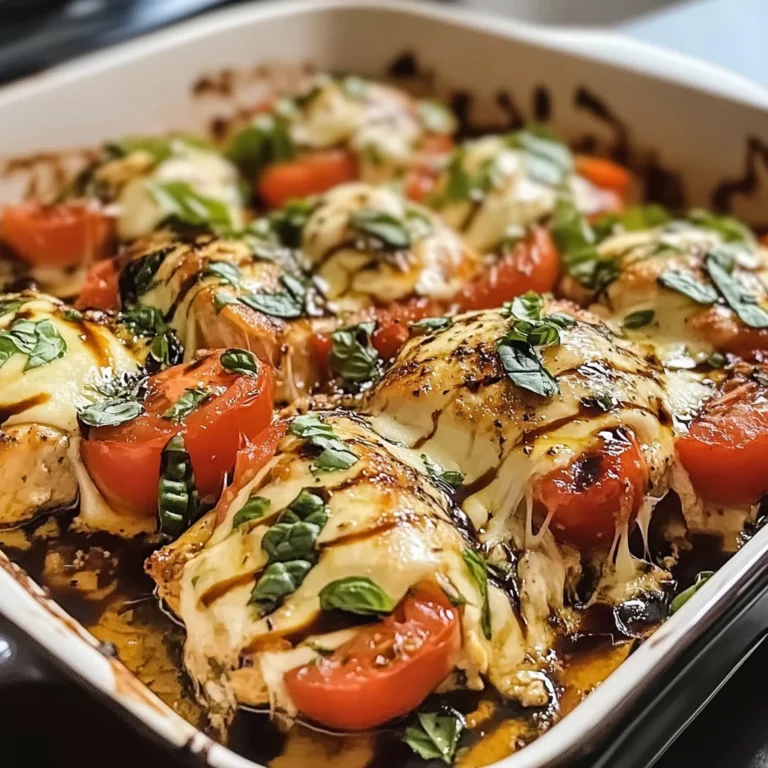 Caprese Chicken Casserole