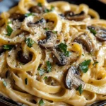 Caramelized Leek and Mushroom Gruyere Pasta