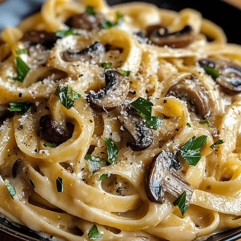 Caramelized Leek and Mushroom Gruyere Pasta