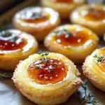 Cheesy Thumbprint Appetizers with Hot Pepper Jelly