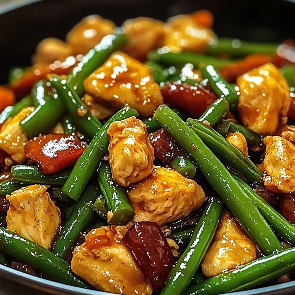 Chicken and Green Bean Stir-Fry: Quick and Delicious Dinner!
