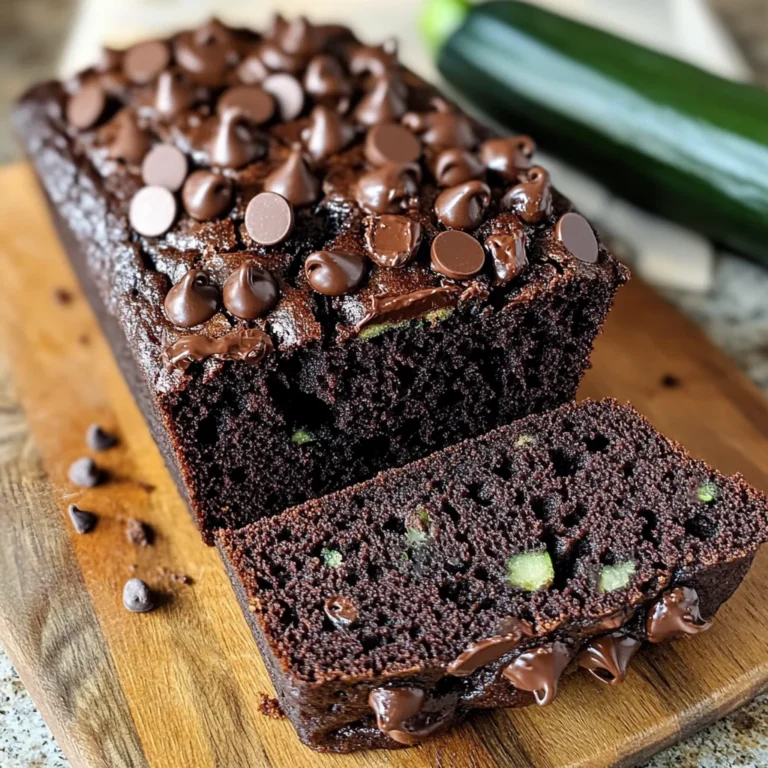 Double Chocolate Zucchini Bread