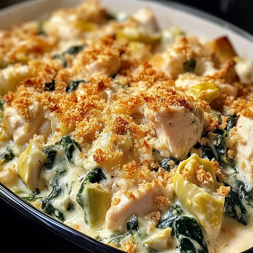 High-Protein Spinach and Artichoke Chicken Casserole: An Incredible Ultimate Meal