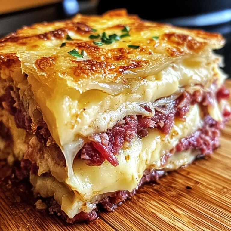 Homemade Reuben Bake