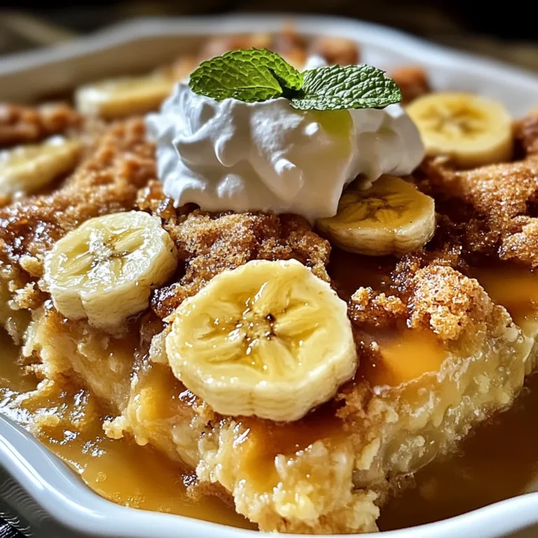 Irresistible Southern Banana Cobbler Recipe Sweet Delight