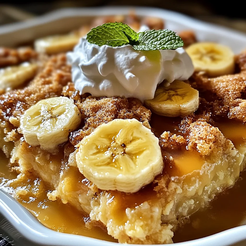 Irresistible Southern Banana Cobbler Recipe Sweet Delight