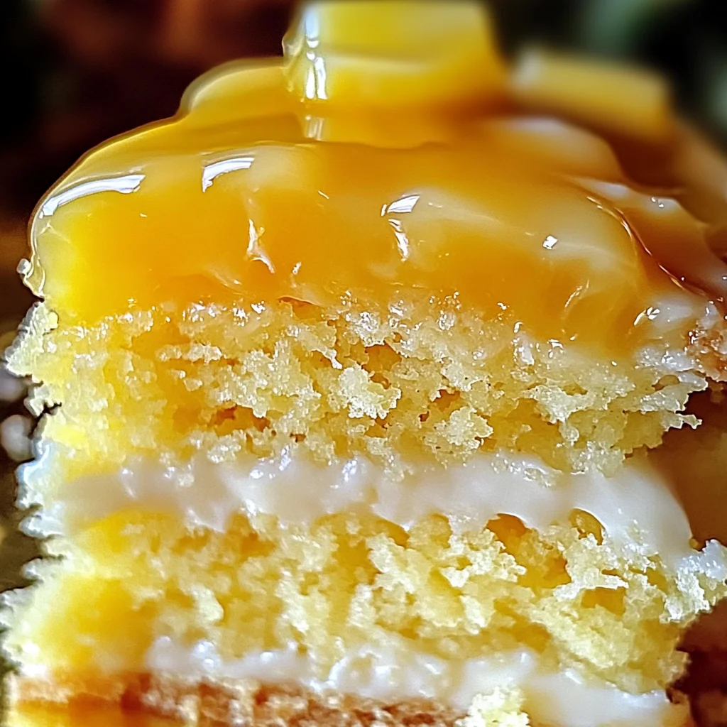 Juicy Pineapple Heaven Cake