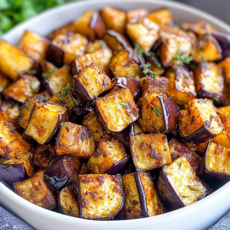 Low-Calorie Air Fryer Eggplant