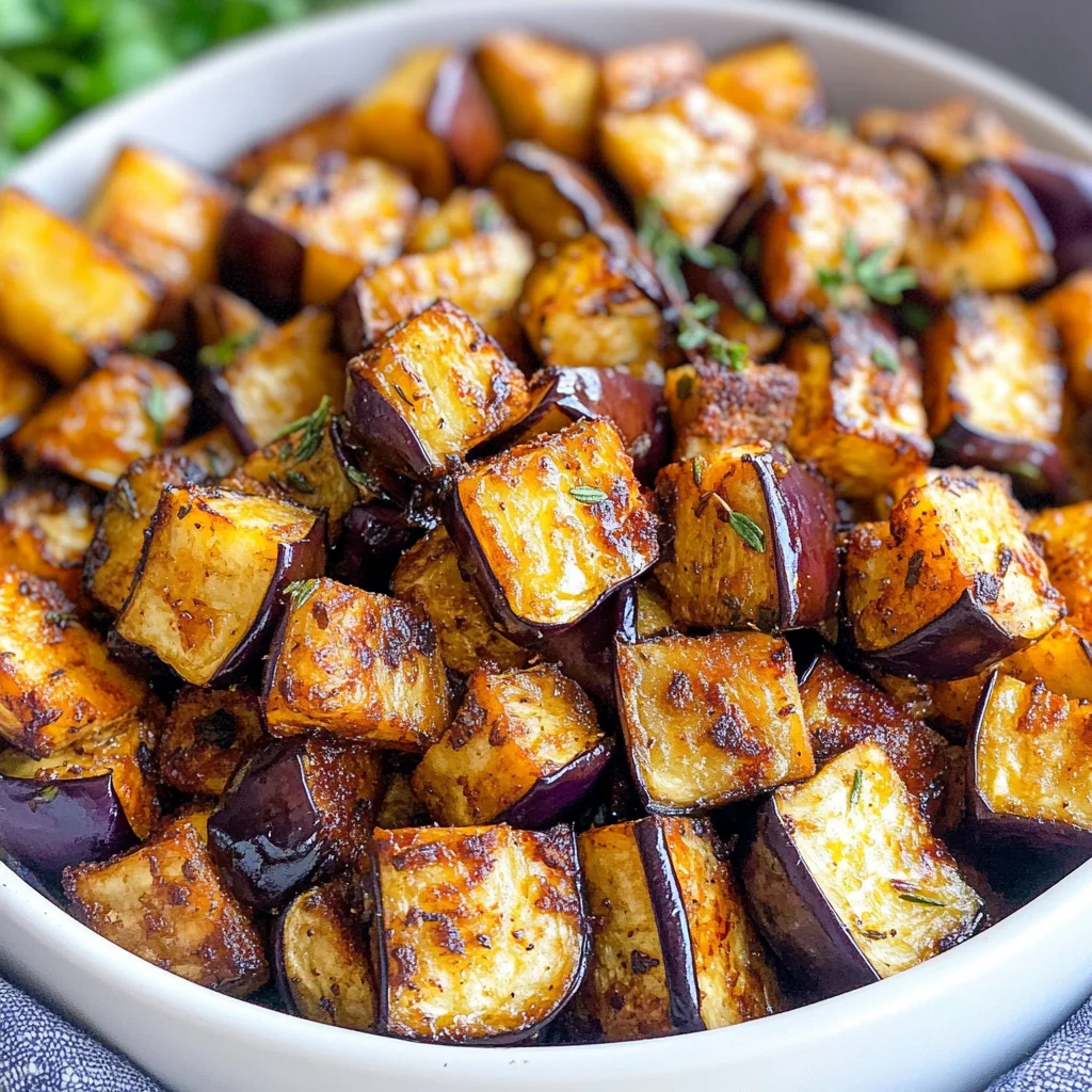 Low-Calorie Air Fryer Eggplant