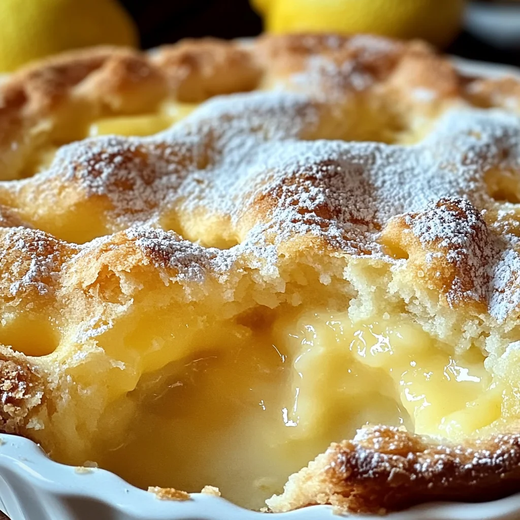 Magic Lemon Cobbler Recipe: A Delightful Dessert Experience