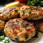 Mediterranean Chicken Patties