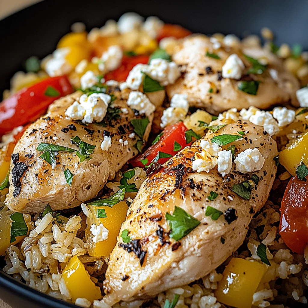 Mediterranean Chicken and Rice