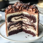Perfect Marble Cake with Chocolate Buttercream: The Ultimate Swirled Dessert