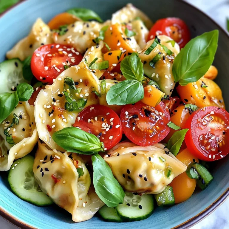 Potsticker Salad (Dumpling Salad)
