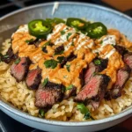Steak Queso Rice : A Flavorful Recipe