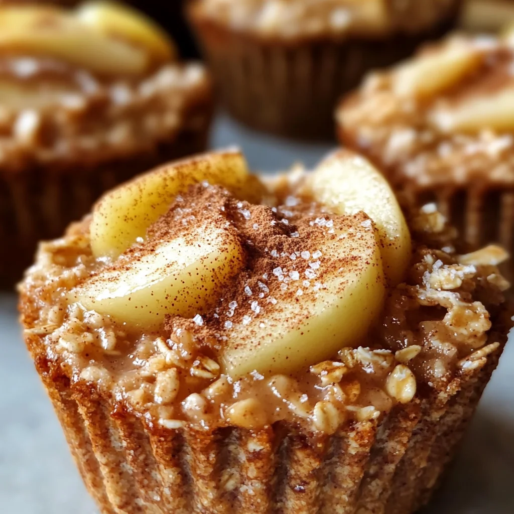Tasty Baked Apple Cinnamon Oatmeal Cups