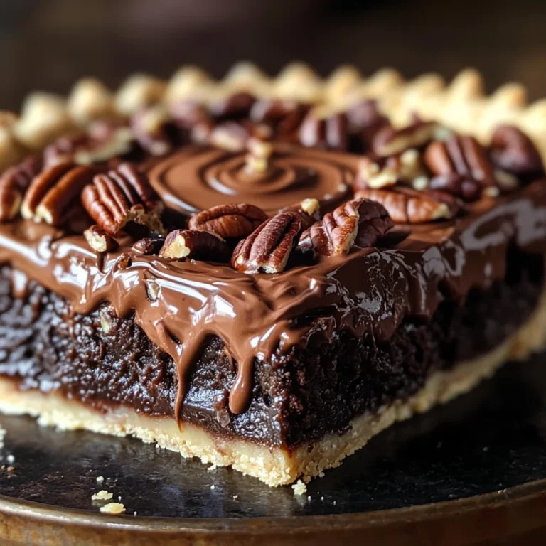 Texas Chocolate Pecan Pie