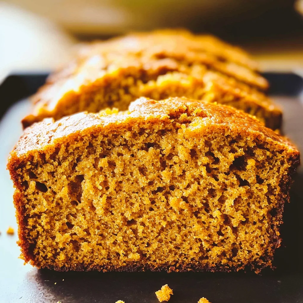 Vanilla Pudding Pumpkin Bread