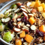 Wild Rice Harvest Bowls with Fig Balsamic Vinaigrette