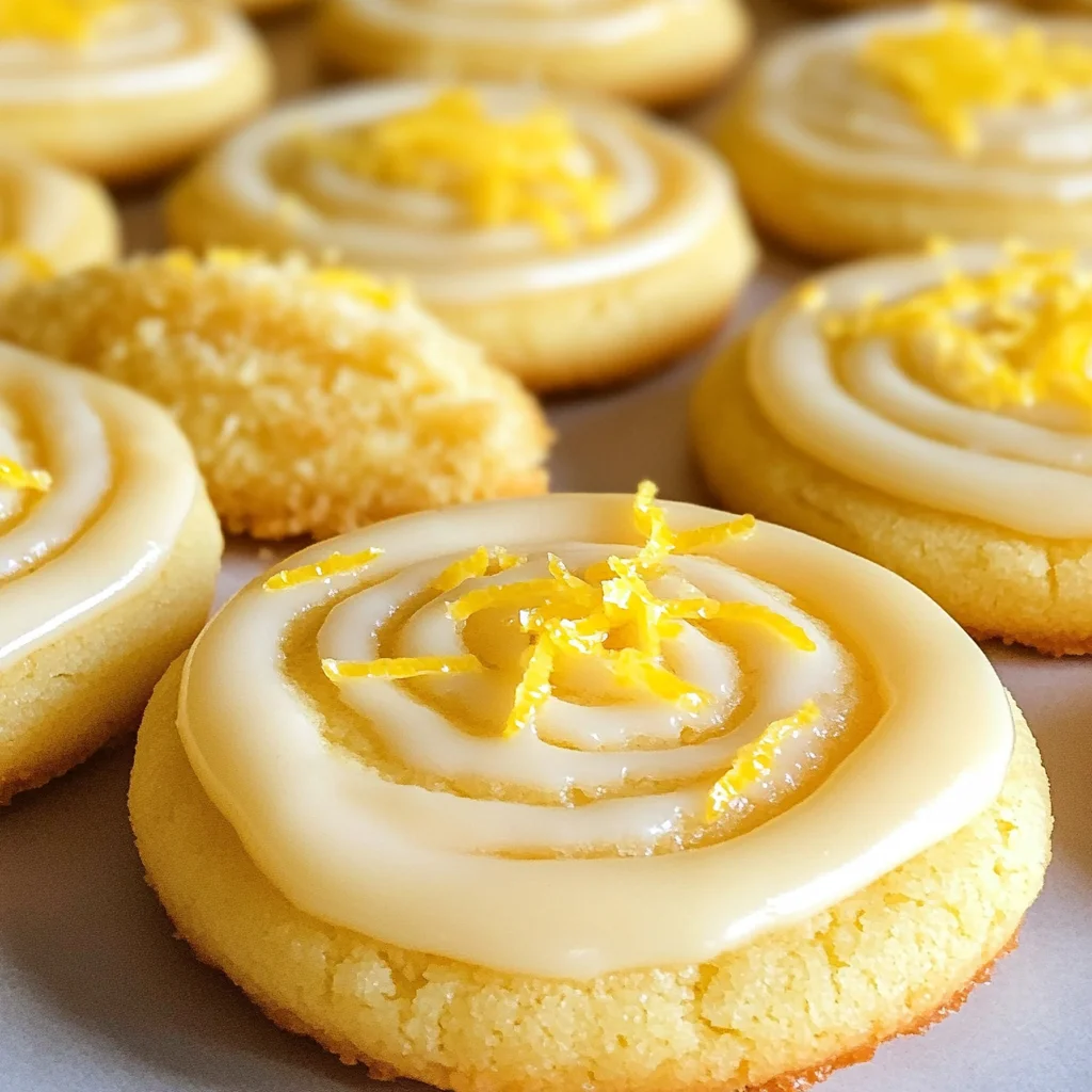 Zesty Lemon Frosted Cookies: A Tangy Delight to Brighten Your Day