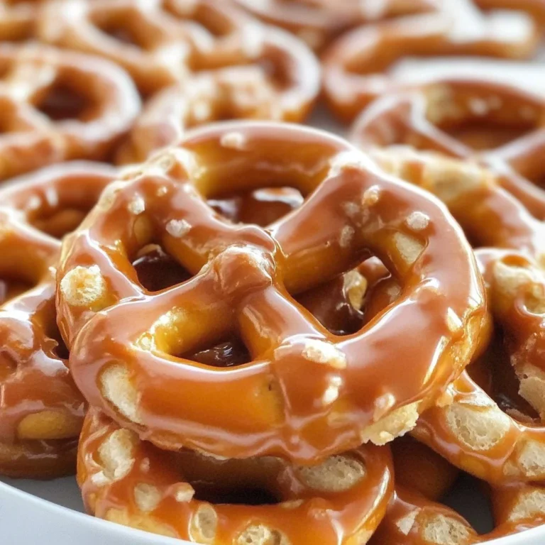 Caramel Pretzels