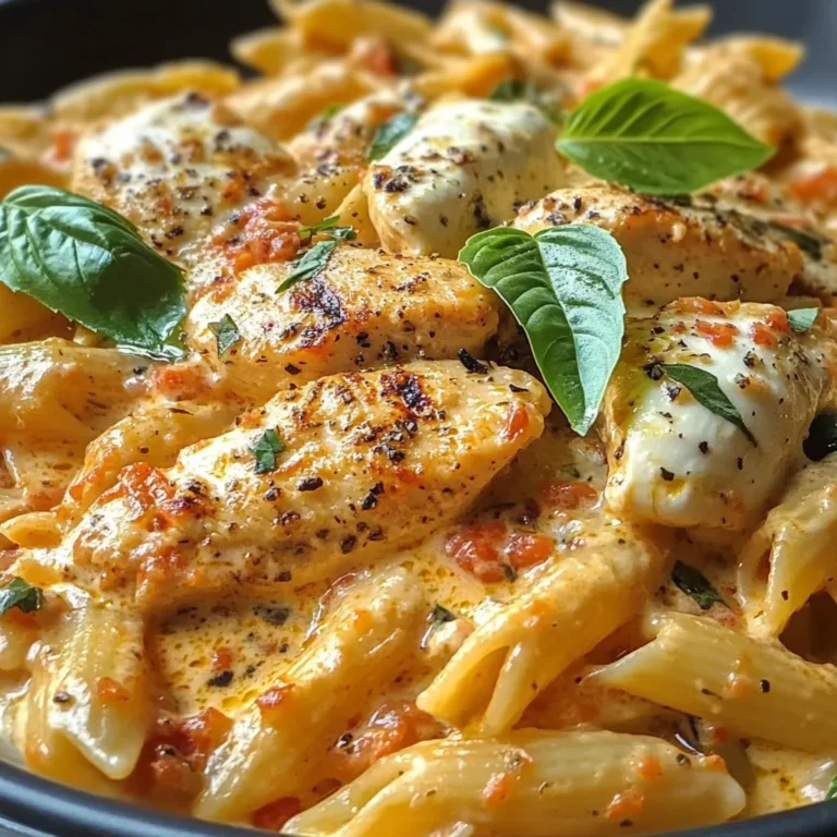 Chicken Mozzarella Pasta