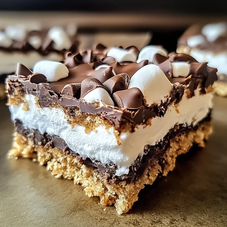 Chocolate Marshmallow Cookie Bars
