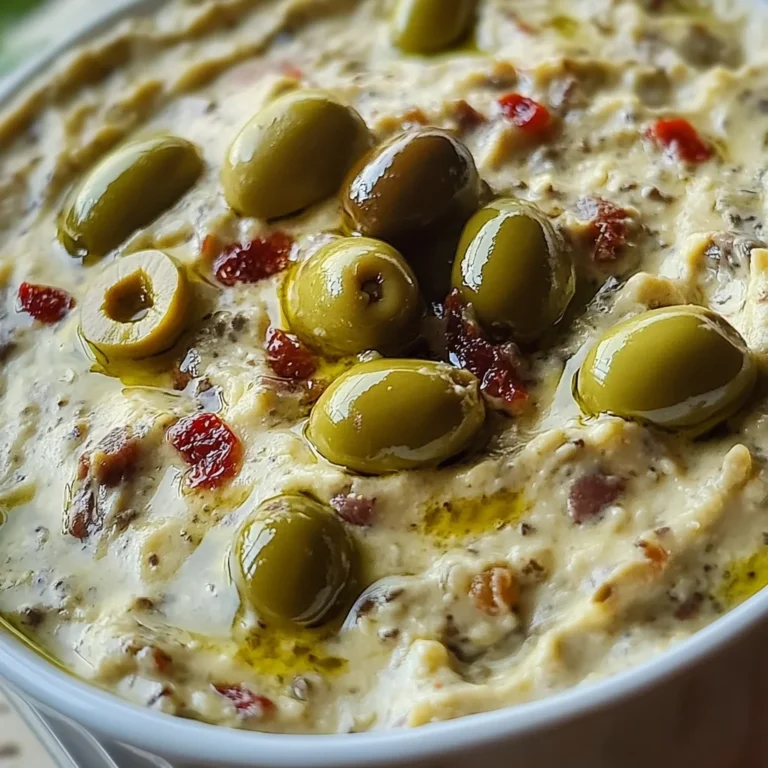Green Olive Dip – Easy Creamy Party Favorite