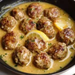 Keftedes In Lemon Sauce