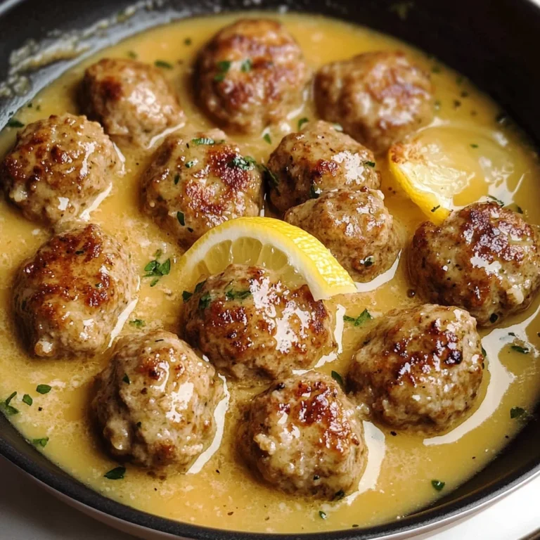 Keftedes In Lemon Sauce