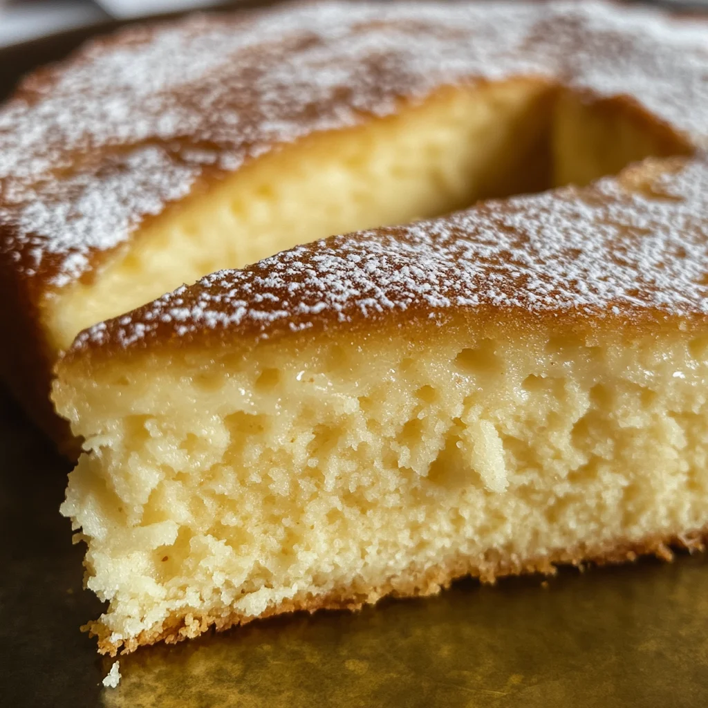 MIGLIACCIO: RICOTTA AND SEMOLINA CAKE