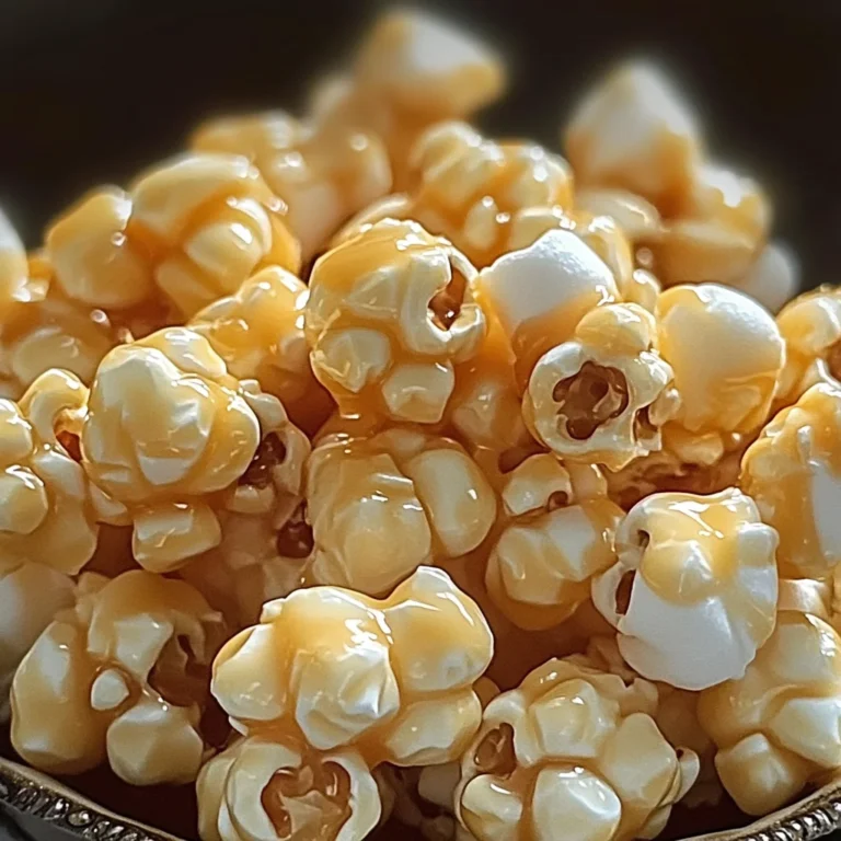 Marshmallow Caramel Corn