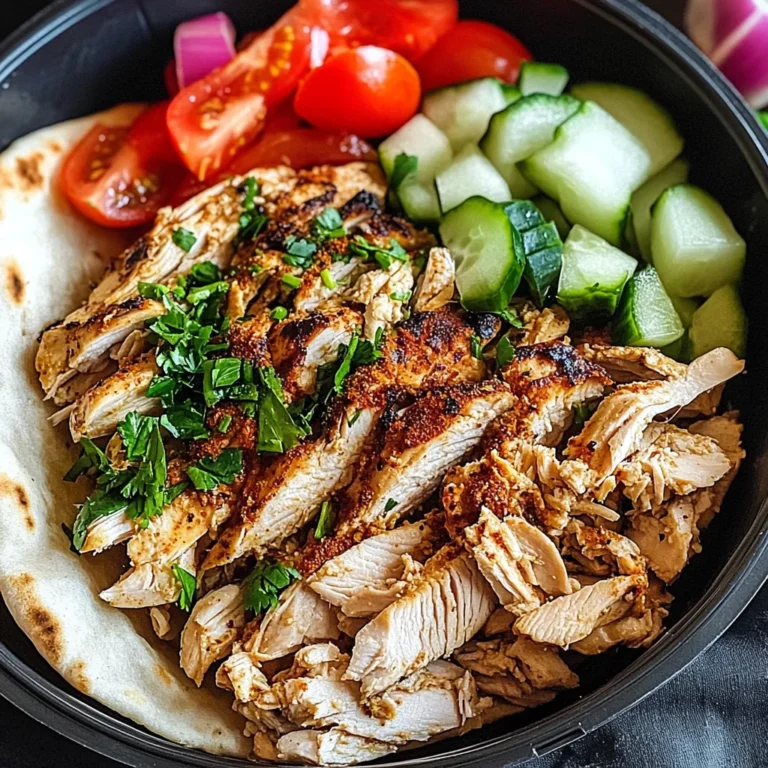 Middle Eastern Chicken Shawarma