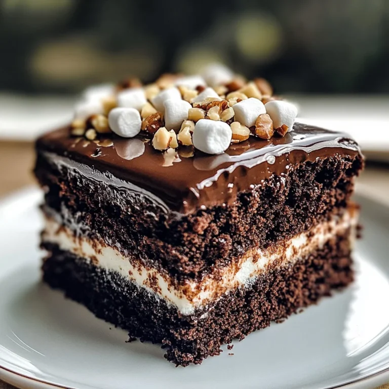 Mississippi Mud Cake