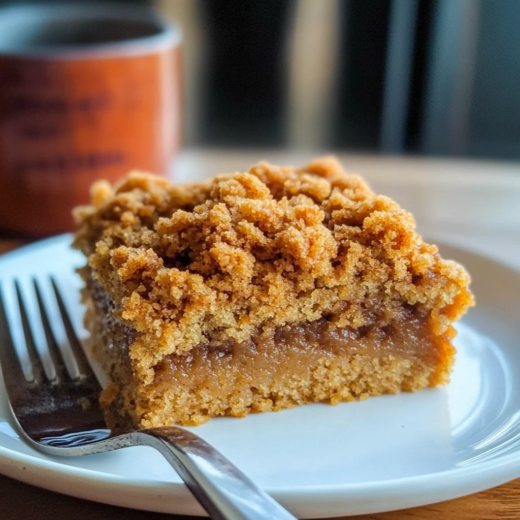 Pumpkin Spice Crumb Cake