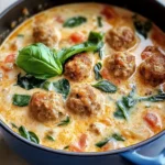 Savor the Comfort: Creamy Italian Meatball Soup to Warm Your Soul