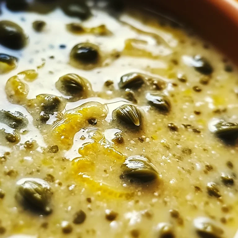 Simple Lemon Caper Sauce