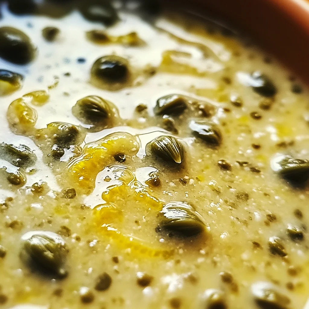 Simple Lemon Caper Sauce