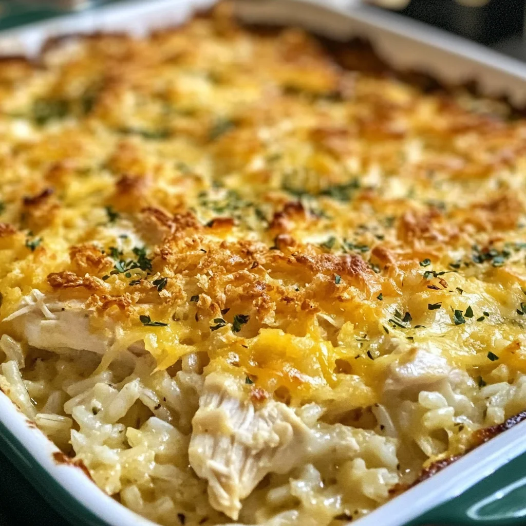4 Million Dollar Chicken Rice-A-Roni Casserole