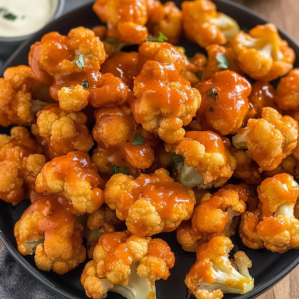 Air Fryer Buffalo Cauliflower Recipe