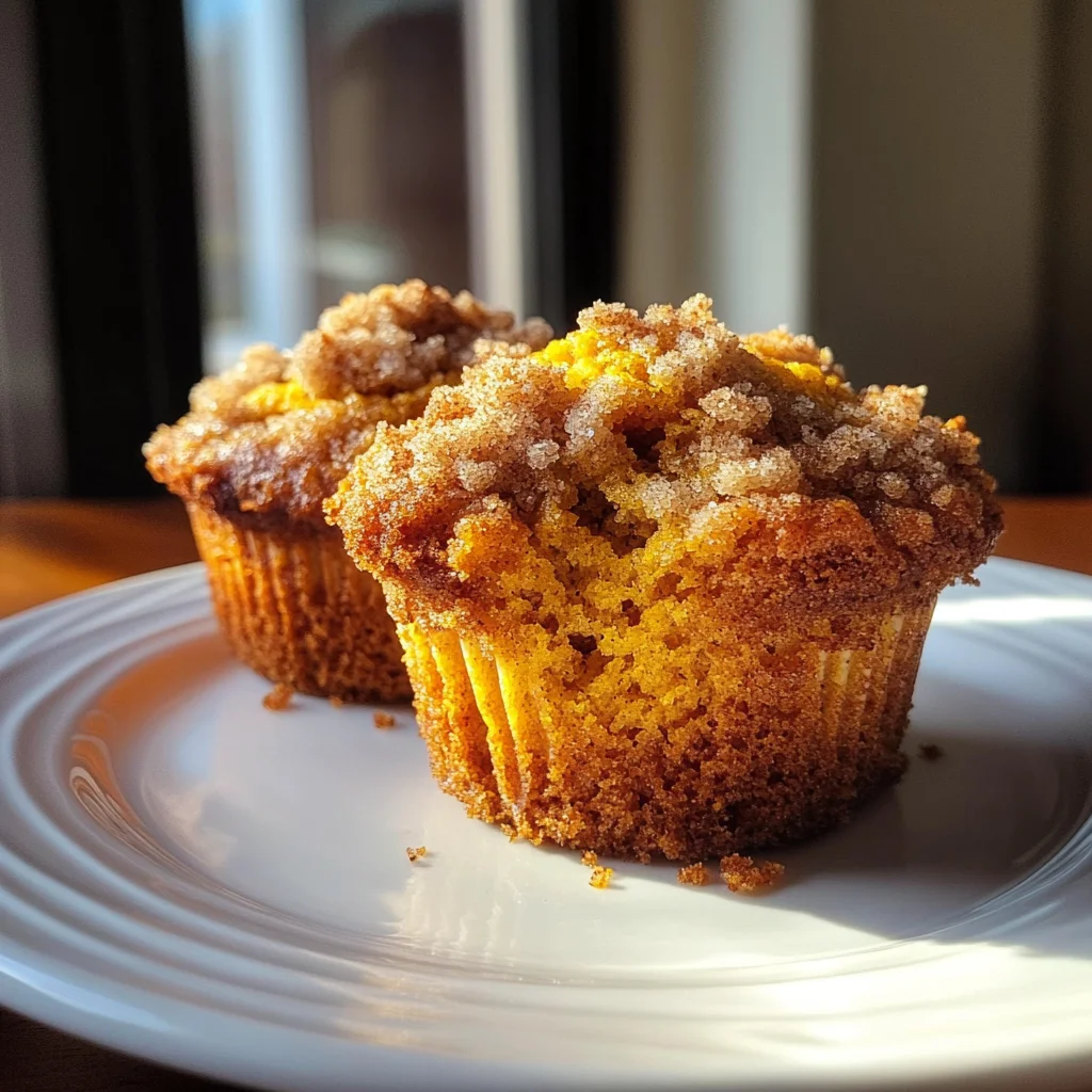 Amazing Spiced Pumpkin Streusel Muffins: 280-Calorie Delight