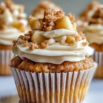 Apple Crisp Cupcakes
