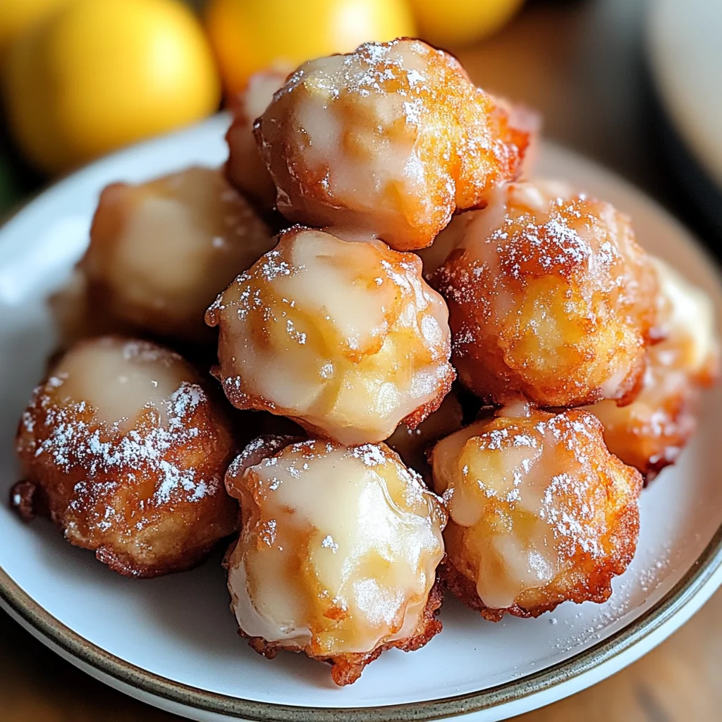 Apple Fritter Bites