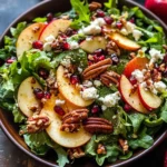 Autumn Harvest Honeycrisp Apple and Feta Salad