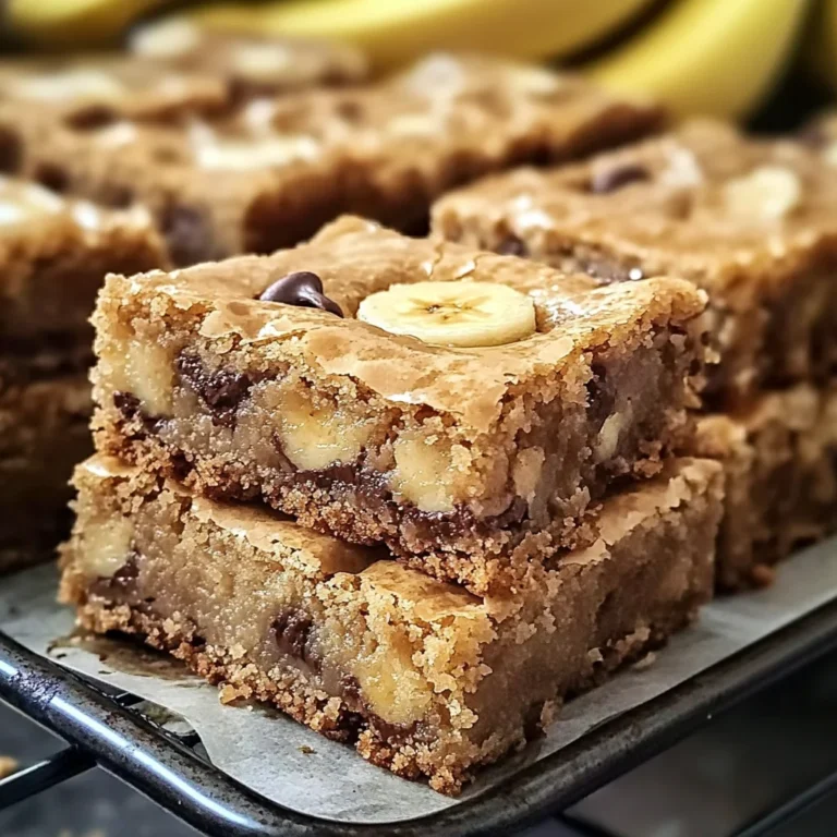 Banana Blondies: 7 Simple Banana Dessert Recipes to Love